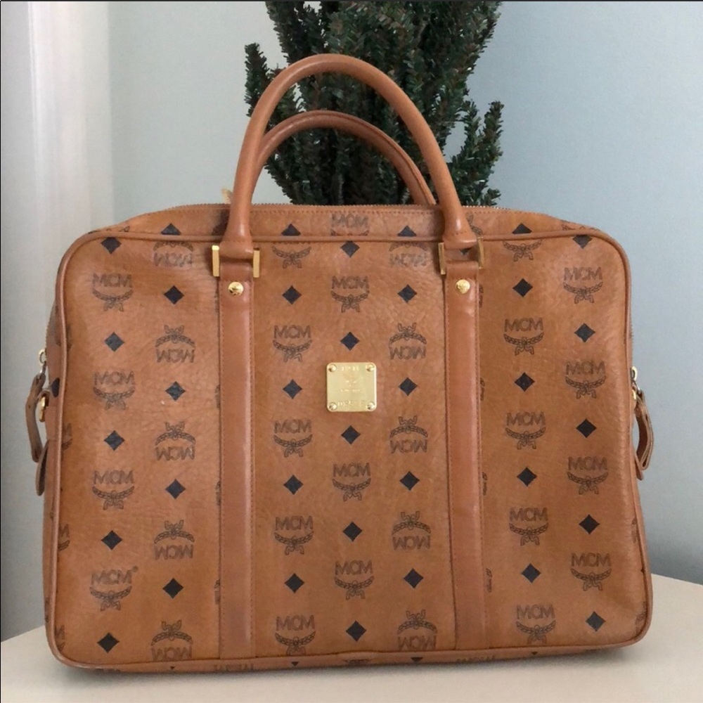 MCM Vintage laptop case